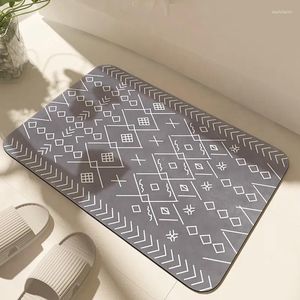 Carpets Nordic Minimalist Household Bathroom Absorbent Floor Mats Rug