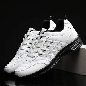 Shoes 2020 Men Waterproof Golf Shoes Black White Sport Trainers for Golf Spikeless Sneakers Anti Slip Walking Shoes for Mens