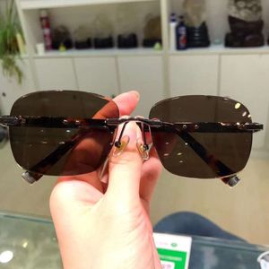 Designer Glasses World Bank Natural Crystal Stone Sunglasses Large Frame Sun Shading Round Face Wind Proof Driving Cool Eye Glasses