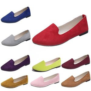 Mulheres confortáveis sapatos casuais treinador laranja preto vermelho amarelo roxo verde pêssego roxo rosa tênis ao ar livre tendências senhoras deslizamento plano trabalho sapato de maternidade b056