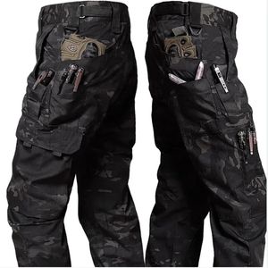 Tactical Pants Men Military Waterproof pants men Combat Trousers Outdoor Multipocket Wearresistant Army Cargo Pant 240315