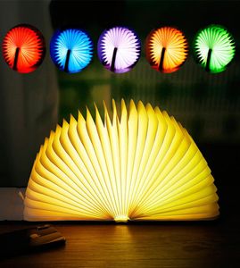 Usb recarregável colorido mudança de cor luz do livro led livro luz leitura livro luz vermelho azul ouro marrom amarelo4619271