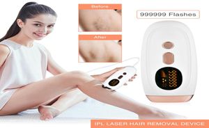 Ferramentas de cuidados com a pele 999999 Flash IPL Instrumento de remoção de cabelo Indolor Depilador elétrico Dispositivo de luz pulsada 5 Máquina removedora ajustável1127810