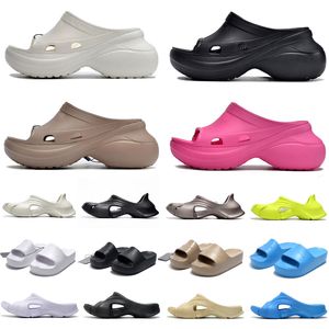 Män kvinnor designer tofflor glider sandaler sommar svart vit segel skiva grå beige blå rosa gul platt flip flops mens gummi strand utomhus tofflor