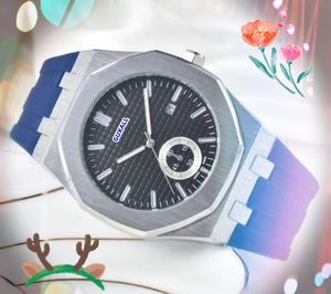 Eine Person Marke Automatische Datum Männer Uhren Luxus Mode Gummi Edelstahl Band Quarzwerk Uhr Fabrik Alle Verbrechen Freizeit Kette armband Armbanduhr