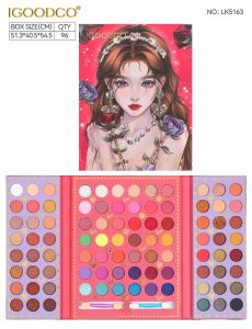 Shadow Boutique 90 färger Eye Shadow Plate Shimmer Matte Sequin Eyeshadow Colorful Stage Ball Dedikerad Neon Eyeshadow Palette Beauty