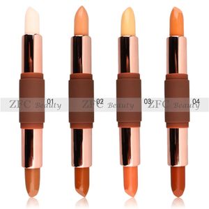 Double Head Contour Stick High-light Shadow Concealer Pen Waterproof Long-lasting Face Makeup Korean Cosmetics Custom 240319