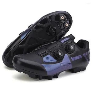 Sapatos de ciclismo profissional mountain bike men mtb esportes auto-bloqueio tênis estrada spd velocidade corrida bicicleta estrada