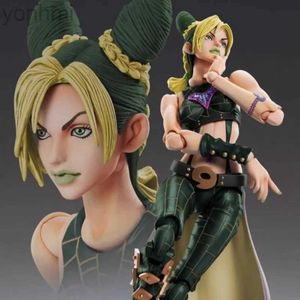 Action Toy Figures 15cm JoJos Bizarre Adventure Jolyne Cujoh Action Figure Sexy Anime Characters Collection PVC Ornament Desktop Display Gift Toys 24319