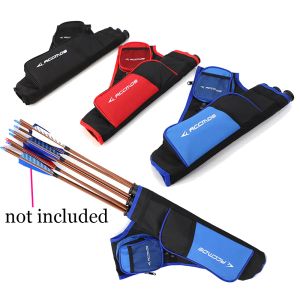 Bags 3Tubes Adjustable Archery Quiver Holder Arrow Bag with Belt