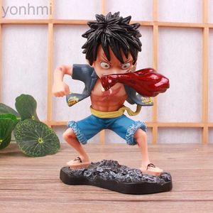 Action Toy Figures 13CM One Piece Luffy Figure GK Transform Change Arm Hot Anime Figurine Decoration Doll Model Collection Kids Toy Birthday Gift 24319