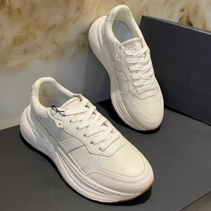 Schuhe Davedi 2023 Frühlingsschuhe Vintage Dicker Sohle Erhöhung lässige vulkanische Schuhe Frauen echte Lederweiche Schuhe Sneakers Frauen