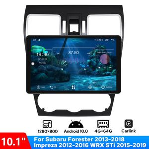 10.1" Android 1280x800P Car Stereo For Subaru Forester Impreza WRX STi 4+64GB GPS