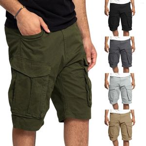 Laufshorts Freizeit Jogging Cargo Baumwolle Herren Sommer Vintage Sport Kurz Herren Bequem Lässig