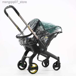 Strollers# Baby Stroller accessory With Mom Bag Stroller Car Seat In Seconds for Newborn Trolley Safety Carriage Portable mosquito net L240319