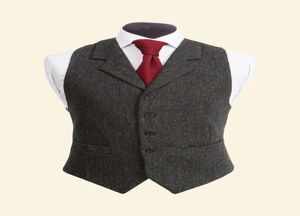 2019 vintage preto lã tweed coletes finos masculinos terno coletes feitos sob encomenda sem mangas terno jaqueta masculina colete de casamento vestido masculino colete 9236791