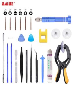 New Combination 24 in 1 Repair Tools Kit With Screen Pliers S2 bit Screwdriver for iPhone 7 Tablet PC Cell Phone Replace LCD 9798470