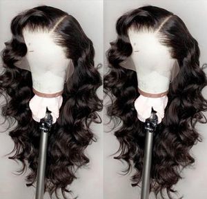 Wave Wave Wig Lace Front Human Hair شعر مستعار البرازيلي البرازيلي شعر مستعار 360 الباروكة الجبهة الإغلاق المستعود للنساء للنساء 4566937