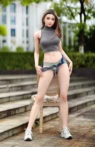 5.3FT Sex-Doll Women Torso Real Doll Sexy Smooth Touch Love Sex-Dolls Free Posture Butt Big Chest Big for Men Love Sexy Human US Shipping 70lb