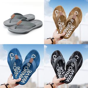2024 NEUE Mode EVA Flip-Flops für Herren Sommer Outdoor-Sandalen und Hausschuhe für Herren Strandschuhe mit Gummisohlen GAI