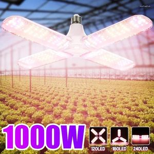 Grow Lights For Greenhouse Garden Indoor Fan Style LED Lamp Foldable Sunlike Full Spectrum Plant Growth Hydroponic Plants