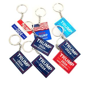 2024 Trump Schlüsselanhänger, Partygeschenk, US-Wahl-Schlüsselanhänger, Wahlkampfslogan, Kunststoff-Schlüsselanhänger, Schlüsselanhänger, 6 Farben, JJ 3,19