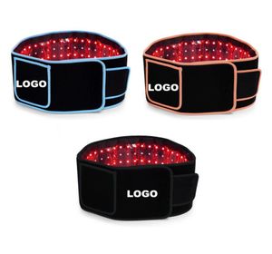 Lager i USA Portable LED Slimming Belt Red Light Infrared Therapy Belt Midje smärtlindring Lipolys Kroppsformning Skulptur 660Nm 86263971