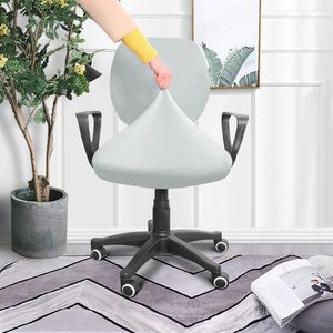 Chair Covers Armchair Cover Stretch Tablecloth Office 2 Piece Large Elastic Computer Stretchable Rest Desk