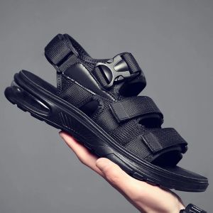 Stiefel hochwertige Herren Strand Sandalen 2022 Sommer -Gelegenheitsschuhe Mode komfortable atmungsaktive Schuhe Leicht schnell trocken 44