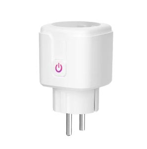 Smart Plug EU 16A WiFi Wireless Smart Socket med Power Monitor och Google Alexa Home Voice Control ZZ