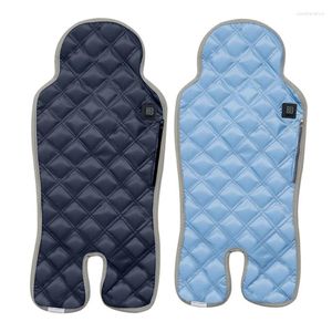 Stroller Parts Pram Heating Pad Portable & Convenient Heated Mat Cotton Winter Must Have Lightweight For Safety Seats P31B