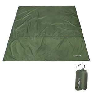 Tapete de acampamento pano oxford multifuncional cobertor de piquenique à prova d' água tapete de praia almofada de dormir guarda-sol dossel equipamento de acampamento