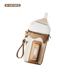 Baby Milk Feeding Bottle Warmer Portable USB Snabbvärme Mjölkflaskan Värmare gäller Hegen 240319