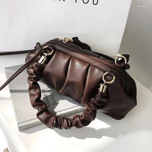 Totes pequenos sacos crossbody de couro do plutônio para as mulheres 2024 tendência bolsa de mão feminina corrente de luxo bolsas de ombro viagem