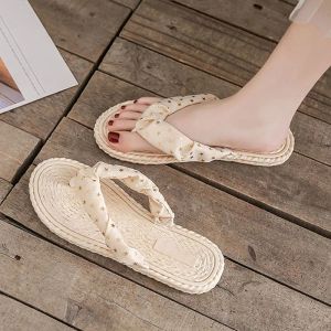 Boots Star Print Summer Shoes Woman Flip Flops Flat Sandals 2023 Rome Vacation Beach Slides Shoes Nonslip Orthopedic Thongs Slippers