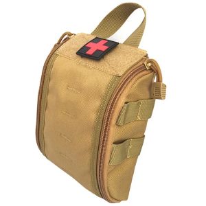 Bolsas Kits de primeiros socorros táticos do exército Molle Molle Medical Bag ao ar livre sobrevivência de sobrevivência de caça a bolsas de emergência de emergência