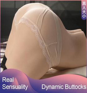 My9Colors Real Women039s Big Ass Solid TPE Masturbation Toy For Men Sexig Riktigt realistiska vaginor Vackra höftsex 12 kg Dolls1663244