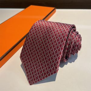 Luxury Mens Tie Designers Ties Gentleman Silk Tie Handgjorda broderier Brand Cravate Suit Business Shirt Neck Ties