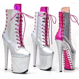 Buty taneczne 20 cm/8 cali Upper Modern Sexy Night Club Pole platforma na wysokim obcasie Buty 222