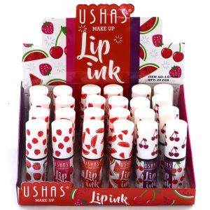 Lipstick 24Pcs/box lipstick Matte Waterproof Lip Ink Long Lasting Lip Gloss Set Free Shipping Lip Tints Stain Wholesale Women Cosmetics