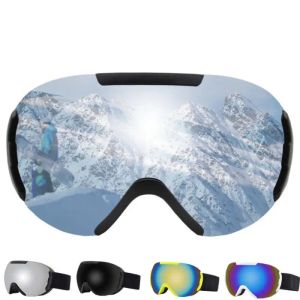 Goggles Aldult Double Layers Antifog Ski Goggles Snow Snowboard Glasses Snöskoter Eginer Eyewear Outdoor Sports Motorcykel Ski Goggles