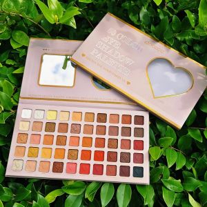 Shadow 50 Farben Liebesmuster Matte DIY Lidschatten-Palette Glitzer Rouge Lidschattenpigmente Schimmer Schönheit Make-up für Augen Gesicht Show