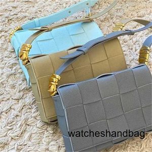 Bolsa de cassetes crossbody 7a pele de carneiro de couro genuíno com lichia9T8Q9T8Q