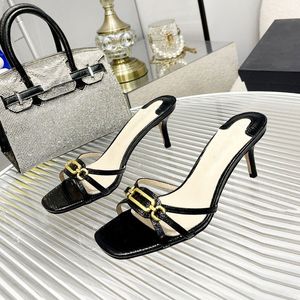 Summer Women Fashion Sandals Designer Comfortable and Elegant High Heels Sweet and Simple Dresses Open Toe Shoes