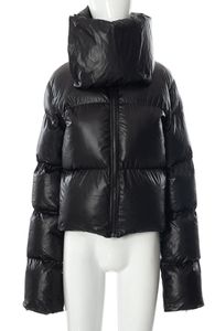 Woman down jacket thick coat Push button bib warm cotton padded women jacket bread outwear womens9585637