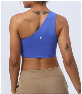 ll feminino yoga tanque de sutiã Tampo Top Summer com pad esportes lu u sutiã para mulheres ginásio com ginásio fitness yoga tops sm2321