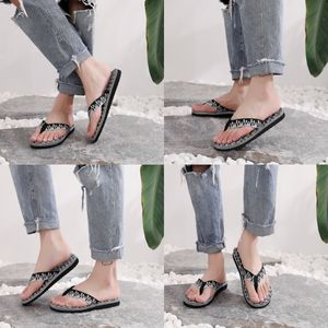 2024 Positive Designer Slippers Women's Summer Heel Sandals Slippers Printed Waterproof slippers Platform Slippers Beach Sports flip-flops GAI EUR 39-45