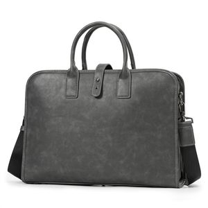 Luxurys Grey bags Men's Leather Briefcase Business Handbags File Bags Computer Bags Head Office Bags Large Capacity Designes handbag purses