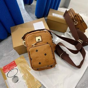 Designer de homens clássico mc telefone bolsa de compras bolsa de couro mensageiro cosmético maquiagem de maquiagem com alça de ombro embreagem feminina carteira luxurys bolsas crossbody dhgate