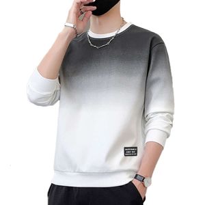 Gradient 2024 Nowa okrągła Sweter Sweter męski wiosenna marka mody bez kapeluszu podkładu na zwykłe zużycie
